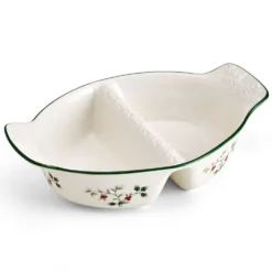 Winterberry® Divided Vegetable Bowl