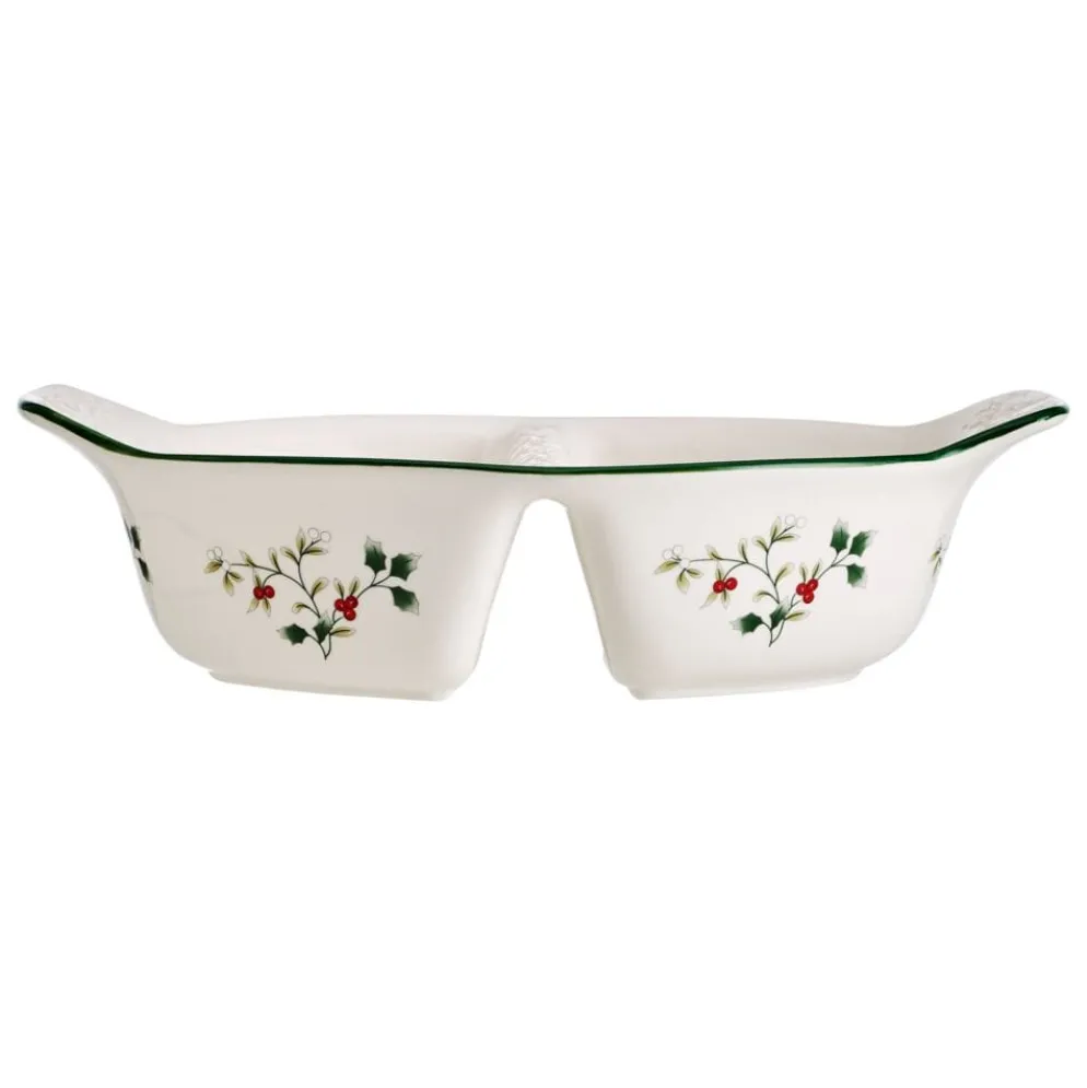Winterberry® Divided Vegetable Bowl