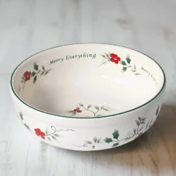 Winterberry® Merry Everything Candy Bowl