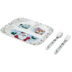 Winterberry® 3 Piece African American Jolly Santa Children's Set