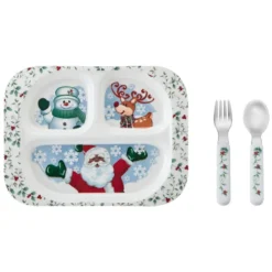 Winterberry® 3 Piece African American Jolly Santa Children's Set