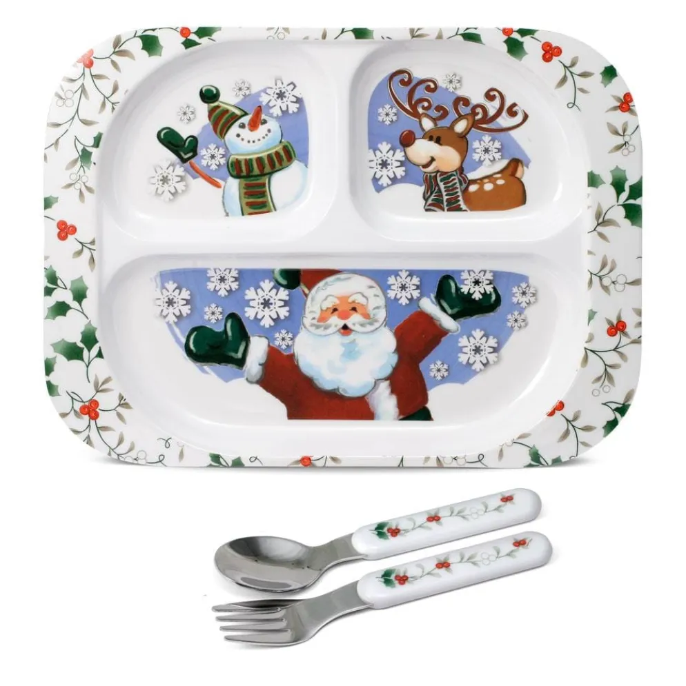 Winterberry® 3 Piece Jolly Santa Childrens Set