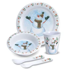 Winterberry® 5 Piece Snowman Childrens Set