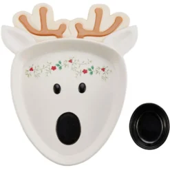 Winterberry® Reindeer Chip and Dip Platter