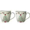 Winterberry® Sentiment on Tree Mugs, Set of 2