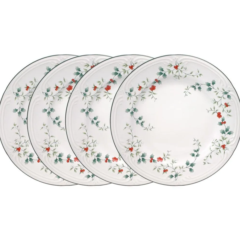 Winterberry® Set of 4 Dinner Plates