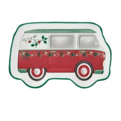 Winterberry® Set of 4 Figural Appetizer Dessert Plates