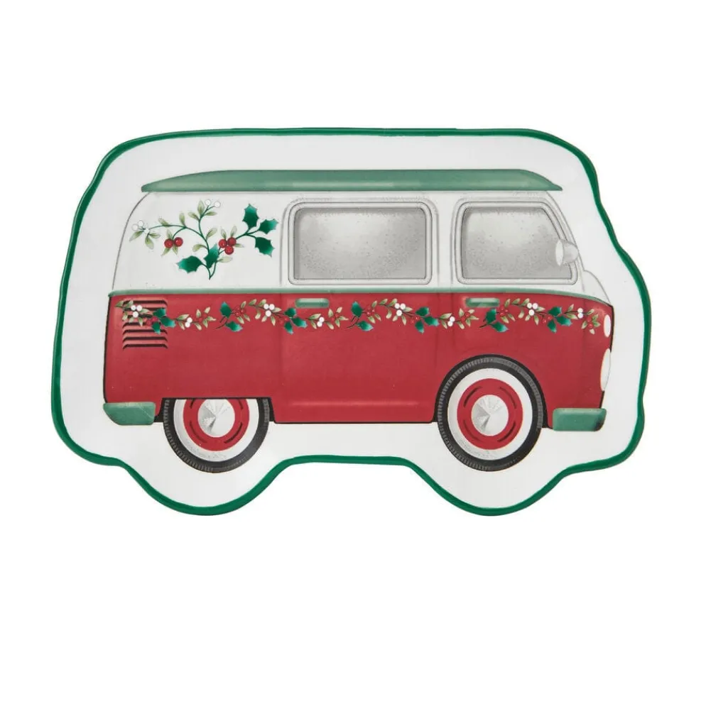 Winterberry® Set of 4 Figural Appetizer Dessert Plates