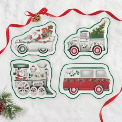 Winterberry® Set of 4 Figural Appetizer Dessert Plates