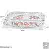 Winterberry® Set of 4 Melamine Children's Plates