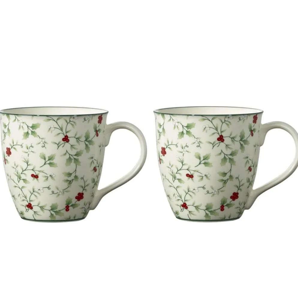 Winterberry® Set of 2 Mugs