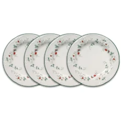 Winterberry® Set of 4 Salad Plates