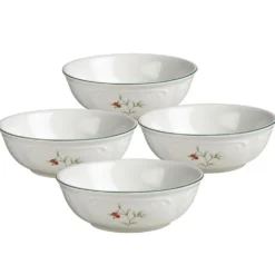Winterberry® Set of 4 Soup Cereal Bowls