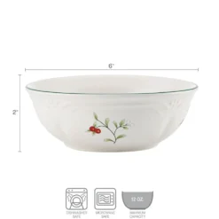 Winterberry® Set of 4 Soup Cereal Bowls