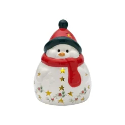 Winterberry® Snowman with LED Light