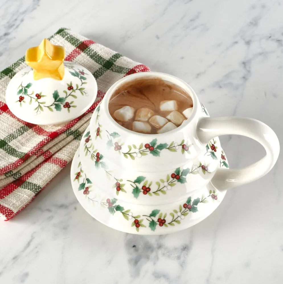 Winterberry® Tree Figural Covered Mug