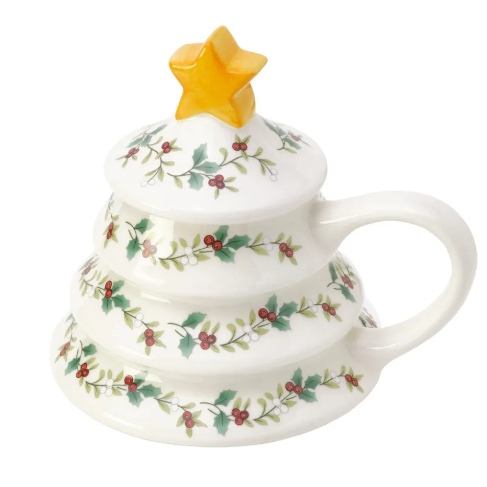 Winterberry® Tree Figural Covered Mug