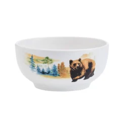 Woodland Animals 12 Piece Dinnerware Set, Service for 4