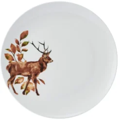 Woodland Wonders 12 Piece Dinnerware Set, Service for 4