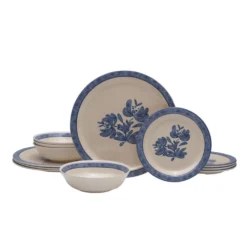 Yorktowne Outdoor Melamine Dinnerware Set