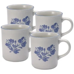 Yorktowne Perfect Set of 4 Mugs