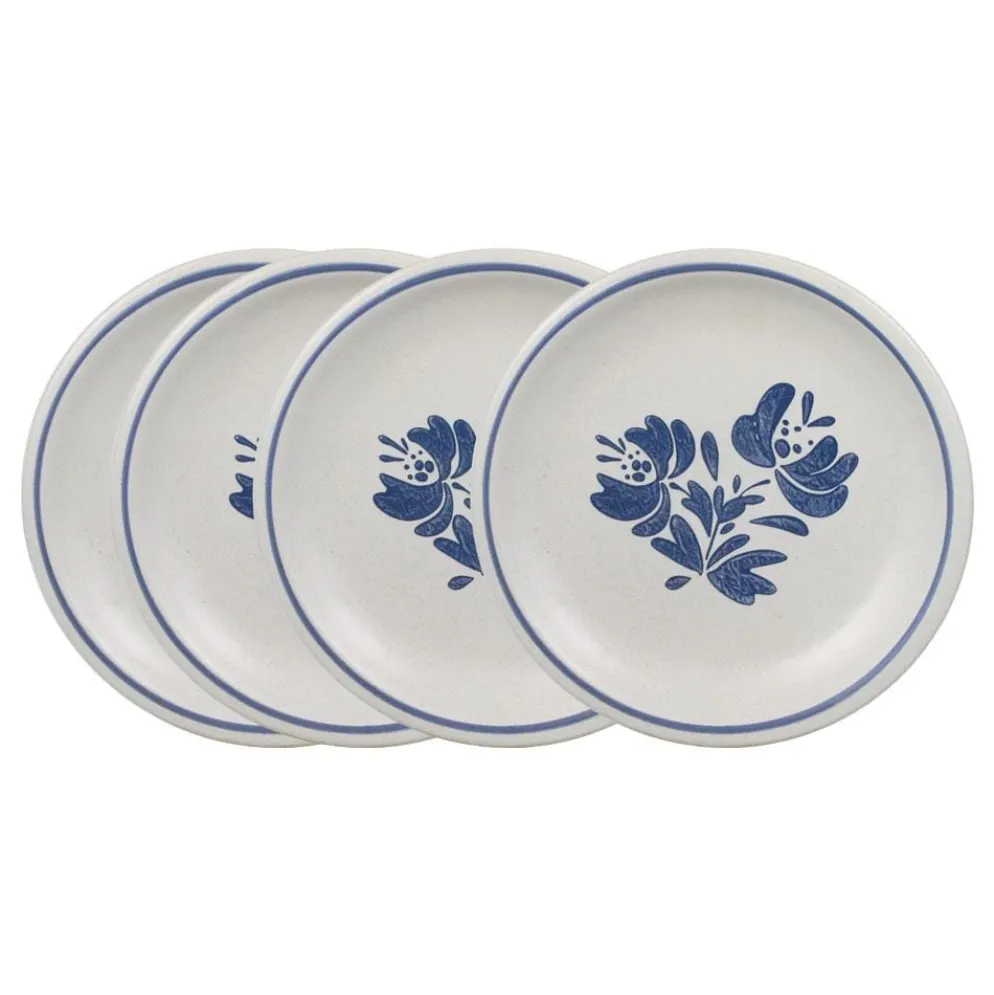 Yorktowne Set of 4 Luncheon Plates