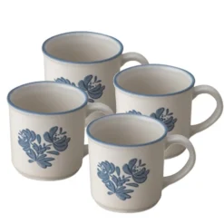 Yorktowne Set of 4 Mugs