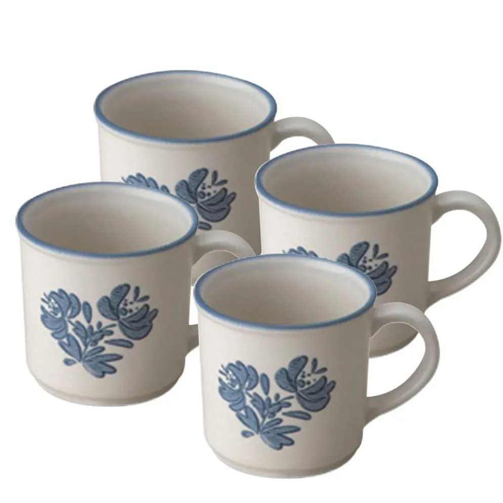 Yorktowne Set of 4 Mugs