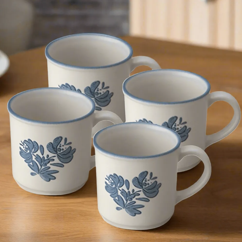 Yorktowne Set of 4 Mugs
