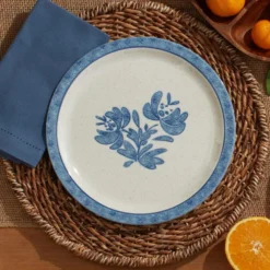 Yorktowne Set of 4 Outdoor Melamine Dinner Plates