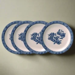 Yorktowne Set of 4 Outdoor Melamine Salad Plates