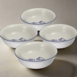 Yorktowne Set of 4 Super Soup Cereal Bowls